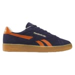 Reebok Mixte Club C Grounds UK Sneaker, VECTORNAVY/DARKGINGER/RBKBRASS, 34 EU