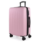 SKPAT - Valise Moyenne, Valises Rigides, Valise Rigide, Valise Semaine pour Tout Voyage, Valise Soute de Luxe, Rose