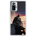 ERT GROUP Coque de téléphone Portable pour Xiaomi REDMI Note 10 Pro Original et sous Licence Officielle DC Motif Batman 060 Parfaitement adapté à la Forme du téléphone Portable, Coque en TPU