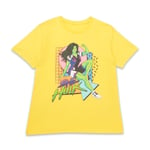 Marvel She Hulk Artistic Unisex T-Shirt - Yellow - S - Citron