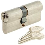 YALE Cylindre de Serrure - Pour Porte Exterieure-Entree - 5 Goupilles - 3 Cles - 40 x 50 mm