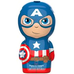 2-i-1 Gel och schampo Air-Val Avengers Capitan America 400 ml