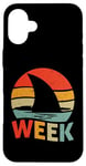 iPhone 16 Plus 2025 Week Retro Shark Fin Lover Sea Ocean Animal Summer Trip Case