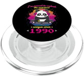 Né en 1990 Anniversaire Fun Panda Gaming Unlock The Next Level PopSockets PopGrip pour MagSafe