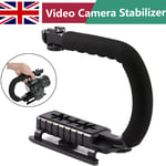 DSLR Camera C/U Shape Bracket Handle Grip Handheld Stabilizer Camcorder Video