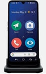 Doro 8200 - 4G Smartphone - Suitable for Seniors - Assistance Button - Dark Blue