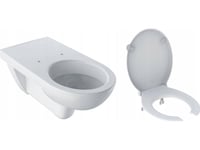 Geberit Geberit Vägghängd Wc Selnova Comfort Skål, Trattformad, Lång 501.044.00.7