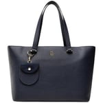 Sac a main Tommy Hilfiger  Sac cabas  Ref 55512 Marine 27*44*13