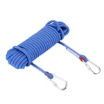 SunshineFace 12mm Heavy Duty Paracord,Panchute Corad, Lanyard with Carabiner Climbing Rope (Blue-20m)