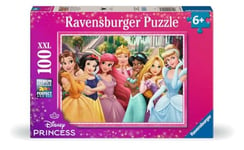 Ravensburger - Puzzle Enfant - 100 pièces XXL - La vie est un conte de fées / Disney Princesses - Fille ou garçon dès 6 ans - Puzzle de qualité supérieure - 12004116