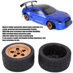 2pcs 17mm Hex RC Wheels And Tires 5 Spoke Tires And Rims For ZD Racing 1/7 BGS