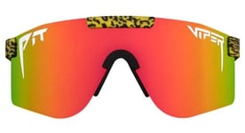 Paire de lunettes pit viper the carnivore double wide jaune noir