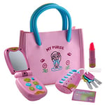 Dress Up America Princess Ensemble De Jouets pour Filles avec Sac À Main, Téléphone À Clapet, Télécommande, Rouge À Lèvres, Carte De Crédit Enfants