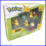 Pokemon Battle Ready Multi-Pack 6 Figures Pikachu Bulbasaur Togepi NEW & SEALED