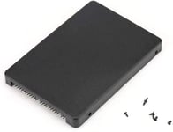 Disque Dur,Mini Ssd Pci-E Msata De Haute Qualité Avec Boîtier De Disque Dur Pata/Ide 2,5 Pouces,Boîtier De Disque Dur (Noir/Blanc)(Noir)