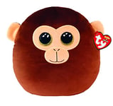 TY Toys - Squish a Boo Brown Monkey Dunston - 31 CM, 2009318