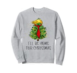 Trump is Home For Christmas Make Christmas Great Again Trump Sweatshirt