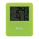 Otio Thermomètre hygromètre Digital intérieur Vert