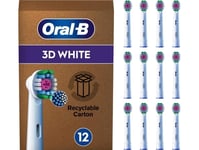 Oral-B Børstehoder Pro 3D White 12 Ffu (8006540855652)