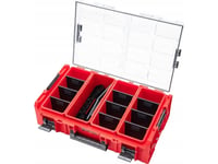 Qbrick System One Organizer 2Xl 2.0 Red Ultra Hd Custom Adapter Promo - 1 Pc. Per Carton