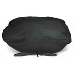 210D cover för Weber Q1200 och 1000 gasolgrillar, passar Q1200, Q1400, Q1000, Q100, Q120, Baby Q, Anti-UVl