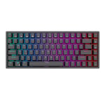 Mechanical Keyboard Royal Kludge Rk84 Rgb, Brown Switch (black)