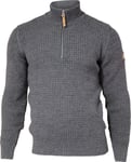 Ivanhoe Men's Moritz Half Zip Grey, S