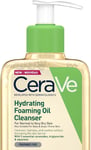 Cerave Hydrating Foaming Oil Cleanser for Normal to Very Dry Skin with Squalane,