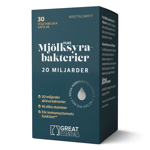 Pure Mjölksyrabakterier 20 miljarder 30k