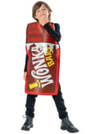 Willy Wonka Chocolate Bar Tabard The Chocolate Factory Child Girls Boys Costume