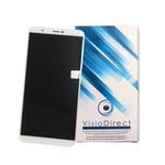 Visiodirect® Ecran Pour Tablette Asus Z301m-1b009a Blanc, Vitre + Lcd