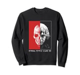 American Horror Story Tate Half Skull Sweatshirt