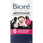 Bioré Ihonhoito Kasvohoito AktiivihiiliAktiivihiili 6 Stk. (0,90 € / 1 Kpl)