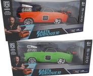 X2 Pack 2.4GZ Fast & Furious (High Speed) Stunt Chevy Radio Remote Control Car