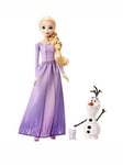 Disney Frozen Elsa Fashion Doll And Olaf Figure