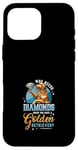 Coque pour iPhone 16 Pro Max Golden Retriever pour filles - Race de chien Golden Retriever