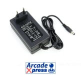 Alimentation 12V 5A Chargeur 2.1 x 5.5mm Adaptateur AC à DC Transformateur 