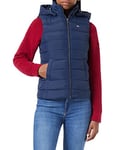 Tommy Jeans Women's DW0DW13742 Vests, Twilight Navy, Blue