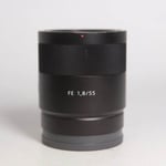 Sony Used FE 55mm f/1.8 ZA Zeiss Sonnar T* Lens