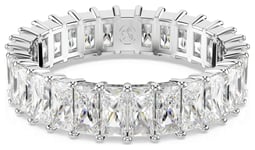 Swarovski 5693410 Matrix Ring Baguette Cut White Crystals Jewellery