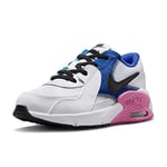 Nike Air Max Excee Sneaker, White Black Hyper Royal Active Fuchsia, 38 EU