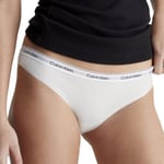 Calvin Klein Trosor Modern Logo Bikini Brief Vit bomull Medium Dam