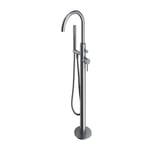 Omnires Y1233NI Y Robinet de Baignoire sur Pied, Nickel