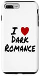 Coque pour iPhone 7 Plus/8 Plus I Heart (Love) Dark Romance Reading Romans Livres