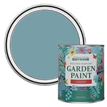 Rust-Oleum Blue Mould-Resistant Garden Paint In Gloss Finish - Pacific State 750ml Fence Paint, Shed Paint Fence Paint, Shed Paint