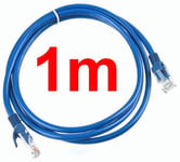 Nouveau câble Ethernet RJ45 1m plaqué or bonne qualité CAT 5e réseau LAN 139