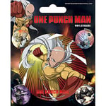 One Punch Man Sticker vinyle Multicolore 10 x 12,5 cm