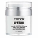 Retinol Moisturizer CreamETRONG Anti Aging Wrinkle Night Day Cream For Face And