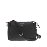 Sac à bandoulière FEMME Guess noir imprimé monogrammes