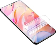 Protection D'écran Compatible Avec Xiaomi Redmi Note 10 Pro, 2 Pièces 3d Tpu Film Hydrogel Flexible [Non Verre Trempé][Haute Sensibilité][Transparent Hd]